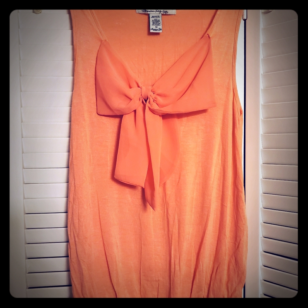 Sleeveless  orange tank